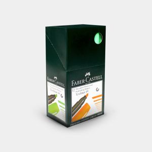 Resaltador Verde Textliner Faber Castell Ref:49 Panamericana