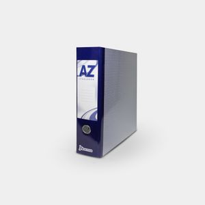 Legajador A-Z Azúl Plastificado Tamaño Oficio Norma Panamericana