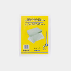 Acetato Para Laminación Tamaño Carta Calibre 5 125 Micras Paquete X 100 Unidades Nhitan Panamericana