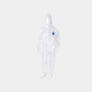 Overol blanco clasico enterizo Tyvek® con capucha talla L Dupont Panamericana