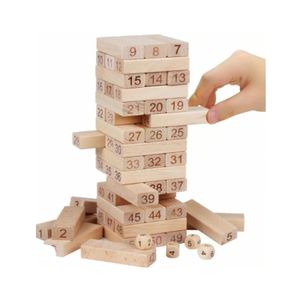 Juguete Jenga Madera Panamericana