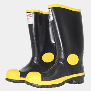 Bota Argyll Negra/Franja Amarilla Talla 44 Panamericana