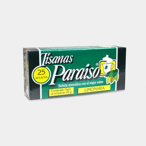 Aromática De Hierbas Limonaria Caja X 25 Unidades Paraíso Panamericana