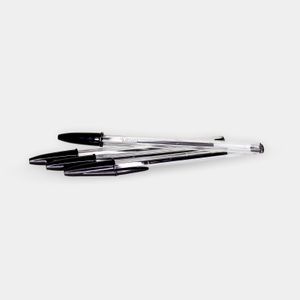Bolígrafo Negro Cristal Bic Panamericana