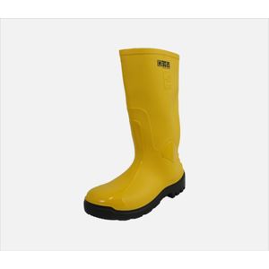 Bota Amarilla Pvc Con Puntera Talla 41 Panamericana