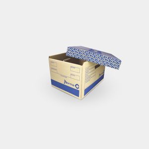 Caja De Cartón Para Archivo Inactivo N.20 Norma Panamericana