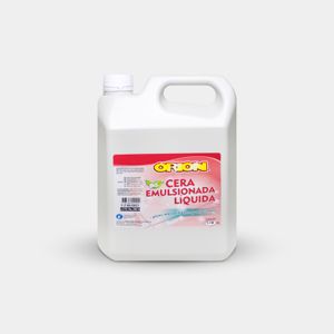 Cera Emulsionada Blanca Canela Galón X 3750 Ml Orion Panamericana