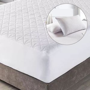 Combo Protector Colchón Termosellado Sencillo + 2 Protector Almohada Panamericana