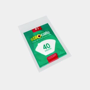 Filtro De Papel Para Cafetera #2 Paquete X 40 Unidades Stilocafé Panamericana