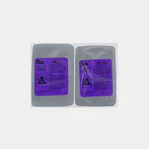 Filtro P100 para material particulado magenta paquete x 4 unidades 7093 B 3M Panamericana