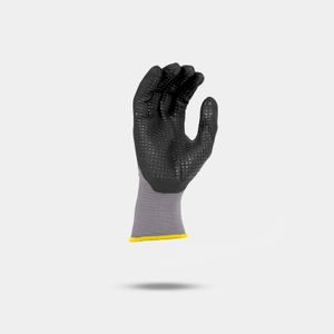 Guante Gris De Nylon Con Recubrimiento En Microespuma De Nitrilo Negro Talla M Ref: Rwg11 Randians Panamericana