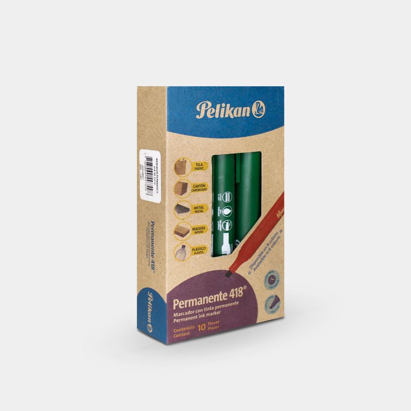 marcador-verde-permanente-unidad-pelikan-ref-420-60000166-1