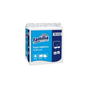 Papel Higienico Blanco Multihojas Hoja Doble Ref:76152 Familia Panamericana