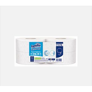 Papel Higiénico Jumbo Blanco 170 Metros Triple Hoja Paca X 4 Rollos Fam Ilia Ref:71178 Panamericana