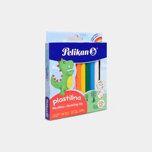 Plastilina en barra larga caja x 10 unidades Pelikan Panamericana