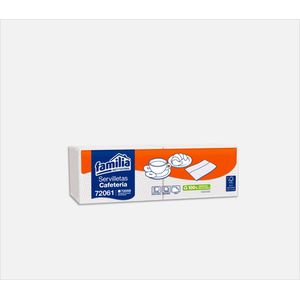 Servilleta Blanca Para Cafeteria Paquete X 200 Unidades Familia Ref:72061 Panamericana