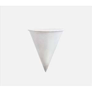 Vaso Blanco De Carton Conico 6Oz Caja X 5000 Unidades Panamericana