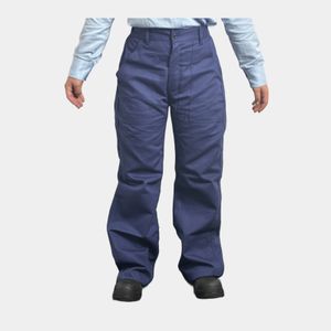 Pantalon Dril Vulcano Para Mujer Azul Talla 10 Panamericana