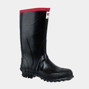 Bota Argyll Caucho Negra F Roja Par Talla 40 Panamericana