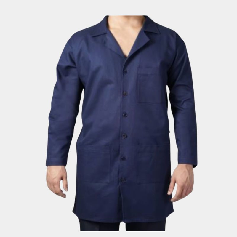 bata-dril-vulcano-unisex-azul-talla-m-70003629