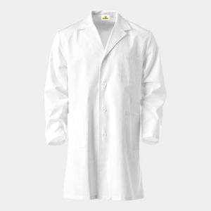 Bata Dril Blanca Unisex Talla S Panamericana